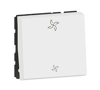 Legrand - Commande Mosaic pour VMC 2 modules - blanc