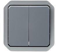 Commande double étanche Plexo 10A - Legrand