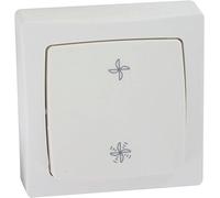 Legrand - Commande pour VMC Appareillage Saillie - Blanc