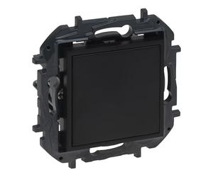 LEGRAND Couvercle aveugle pour installation encastrée, gamme Niloé Step, couleur anthracite, 398308B