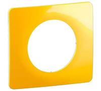 Legrand CP0421 Plaque de commutation et obturateur Jaune