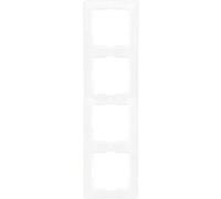 Legrand Creo Ultra Blanc 4 voies Cadre 776204 G