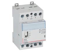 412518 Legrand - Contacteur Jour Nuit Triphasé 4p Pour Cumulus Bobine Tension 24vac - 40a - Contact 4no - 2 Modules