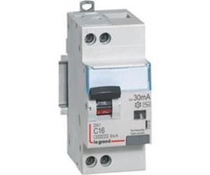 Legrand - Disjoncteur diff. Phase + Neutre DX³ 30 mA 16A Neutre G