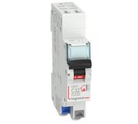 LEGRAND Disjoncteur phase+neutre DNX³, 32A, courbe c, 3000A, 1 module | 32A 230V courbe C 1 module 1P+N bornes automatiques IP20 pour tableau résidentiel