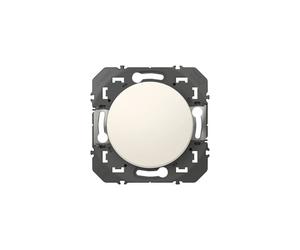 LEGRAND Dooxie 2 modules mécanisme va-et-vient encastré 10AX 250V blanc RAL 9003 fixation à vis