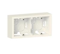 Legrand Dooxie cadre saillie 2 postes - Blanc