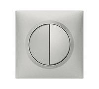 Legrand Dooxie double va-et-vient - Aluminium