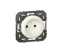 Legrand Prise Dooxie sans terre 1 poste – blanc