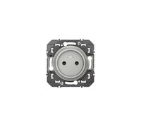 Legrand Dooxie Prise encastrée 2P 16A - Aluminium