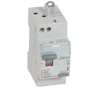 Interrupteur différentiel 2P 230V~ 40A type AC 300mA - 2 modules