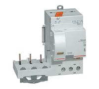 Legrand 410471 Bloc différentiel adaptable à vis DX³ pour disjoncteur 1 module par pôle, 3P, 400V, 40A typeAC, 30mA
