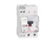 LEGRAND, DX3 AFDD 415958 Disjoncteur coupe-feu avec interrupteur FI/LS B16A, 1P+NR, 10kA, 30 mA, type A, 3 unités de division