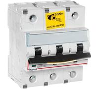 Legrand DX3 Disjoncteur de protection de ligne caractéristique C, 80A, 3 pôles, 10kA, 400VAC, 4,5TE 409280
