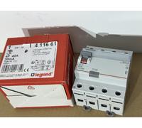 Interrupteur différentiel DX³-ID haut/bas vis - 4P 400V~ 40A typeAC 30mA - 4 mod