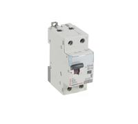 Legrand DX3 Interrupteur FI/LS caractéristique B, 20A, 1P+N, 6kA, 30mA, type A, 230VAC, 2TE 410966