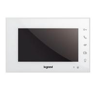 LEGRAND, Easykit 365225 Interface vidéo WiFi, écran couleur haute brillance 7", touches tactiles, connexion smartphone, contrôle par application, réglage de la luminosité, du volume, affichage couleur