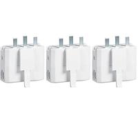 LEGRAND | Fiche DCL 6A 250V~ Pour Connecter Un Luminaire Sur Socle D onnexion À Vis, Avec Serre-Câbles, Affleurant Le Couvercle De La Boîte (Lot de 3)