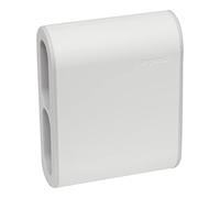 Legrand 049400 Adaptateur multiprise 4 prises 2P latérales 6A 230V 3680W Blanc/Gris sans interrupteur