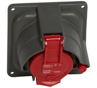 Prisinter fixe Hypra 16A - 3P+T - 380V~ à 415V~ - plastique - IP44/55