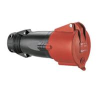 Prise mobile Hypra 32A - 3P+N+T - 380V~ à 415V~ - plastique - IP44