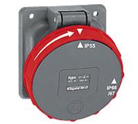 Legrand Hypra Prise encastrée 400V 63A 4P IP67 - 059427