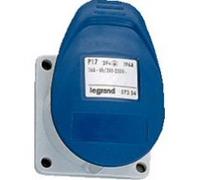 Legrand Inbuilt 230V 32A 3P 200V 2P+A P17 Tempra IP44 - 058054
