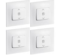 LEGRAND | Inter Volet Roulant BV Neptune, Commande Pour Volets Roulants Et Stores, Fixation À Griffes Ou Vis, Appareil Complet Prêt À Installer (Lot de 4)