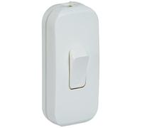 Legrand - Interrupteur à bascule pour lampe 091153 - Bipolaire 2 A - Blanc - Blister