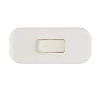 Legrand Interrupteur lumineux bipolaire à bascule pour lampe 2 A 250 V blanc
