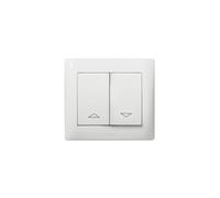 Legrand Interrupteur à bascule pour volet roulant Galea, blanc, 777014