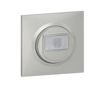 Legrand - Interrupteur automatique dooxie 2 fils sans Neutre livré avec plaque carrée alu