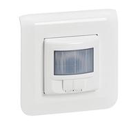 Legrand - Interrupteur automatique Mosaic blanc complet avec plaque et fixation à griffes