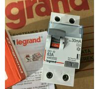 LEGRAND - Interrupteur différentiel DX³- ID 2P 63A type A 30mA vis/vis - 411556