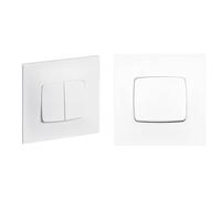 LEGRAND - Interrupteur Double ou Va-et-vient Neptune 10A - Commande d'Éclairage Monobloc & Interrupteur Poussoir Neptune 6A - Commande d'Éclairage Monobloc - Prêt à Installer