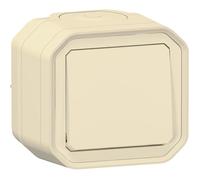 Legrand Interrupteur mural étanche Plexo 10A simple/va-et-vient Sable