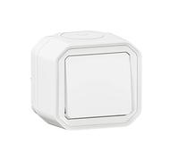 Interrupteur ou va-et-vient 10 A - Plexo - complet saillie - blanc