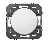 LEGRAND Dooxie 2 modules mécanisme va-et-vient encastré 10AX 250V blanc RAL 9003 fixation à vis