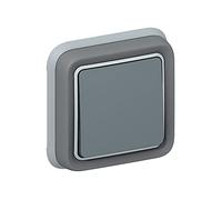 Legrand LEG69984 Interrupteur ou va et vient à encastrer Gris Plexo
