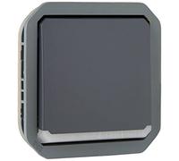 Legrand - Interrupteur ou va-et-vient témoin étanche Plexo 10A à équiper d'un boitier ou plaque support finition anthracite
