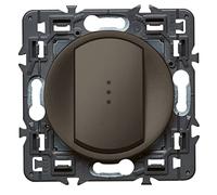 Legrand Interrupteur va-et-vient Céliane Soft témoin 10A Graphite