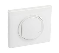 Legrand - Interrupteur sans fil supplémentaire pour installation connectée Céliane with Netatmo avec plaque Laqué Blanc