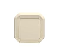 Legrand – Interrupteur va-et-vient Plexo 10AX – Étanche IP55, IK08 – Encastré Blanc