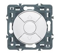LEGRAND - Interrupteur Volet Roulant Céliane - Tous Types de Moteurs de Volets à Butée Electronique ou Mécanique Intégrée - Prêt à Installer - Fabriqué En France - Blanc
