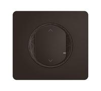LEGRAND Interrupteur volet roulant connecté Céliane With Netatmo, noir | Noir, finition noir mat, encastré, commande volets roulants et stores, pilotage smartphone, commande vocale