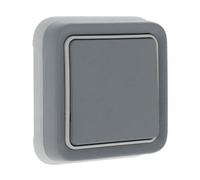 LEGRAND Interrupteurs va-et-vient complet 10 AX Plexo gris
