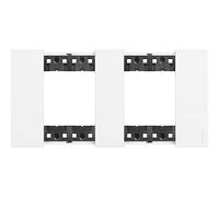 Legrand KA4802M2KW Plaque murale et couvercle d'interrupteur Blanc