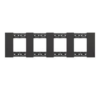 Legrand KA4802M4KG Plaque murale et couvercle d'interrupteur