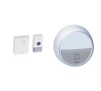 LEGRAND - Kit carillon radio sans fil Essentiel - blanc avec Sonnette IP44 pour kit carillon Confort - blanc