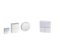LEGRAND - Kit Carillon Radio sans Fil Sérénité Double à Piles - Blanc avec Sonnette IP54 pour kit Carillon Sérénité - Blanc